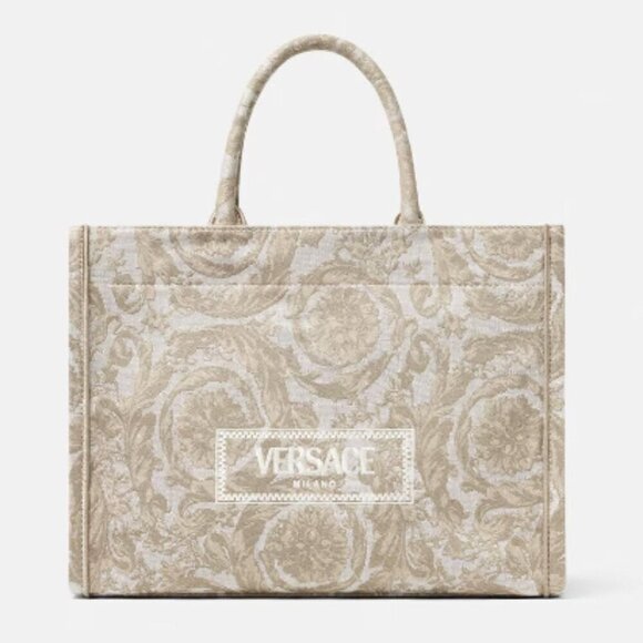 Versace Handbags - VERSACE ATHENA TOTE BAG